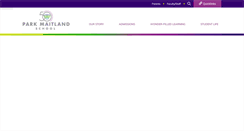 Desktop Screenshot of parkmaitland.org